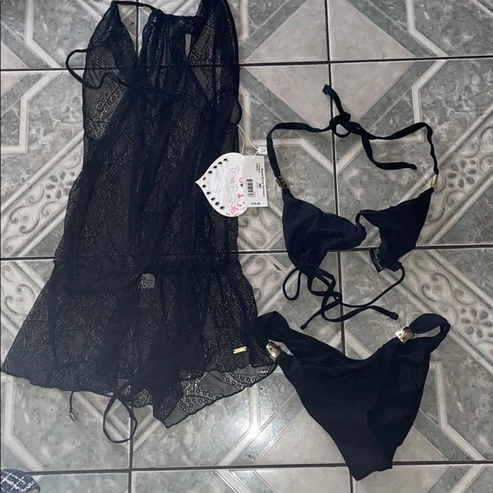 bikini set with cover up